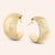 "Evelyn" High Polished 1" Statement Earrings
