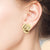 "What's Knot to Love" High Polished Stud Statement Earrings