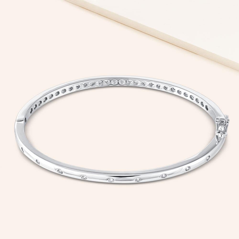 Secky Bangle Bracelet Sterling Silver